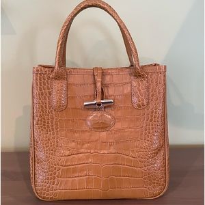 Longchamp Roseau Tote (Honey)